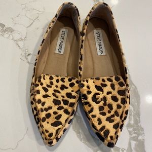 Steve Madden leopard shoes 5.5 size